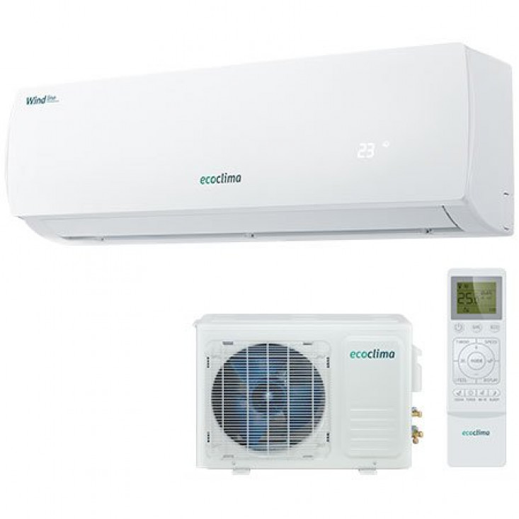 Сплит-система Ecoclima EC/I-09QC/ECW/I-09QCW Wind Line Inverter (White)